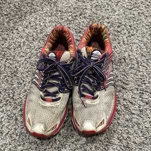 Brooks Running Shoes - Red and Gray